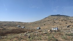 प्रधान सेनापतिद्वारा UNDOF Mission Syria को स्थलगत निरीक्षण भ्रमण